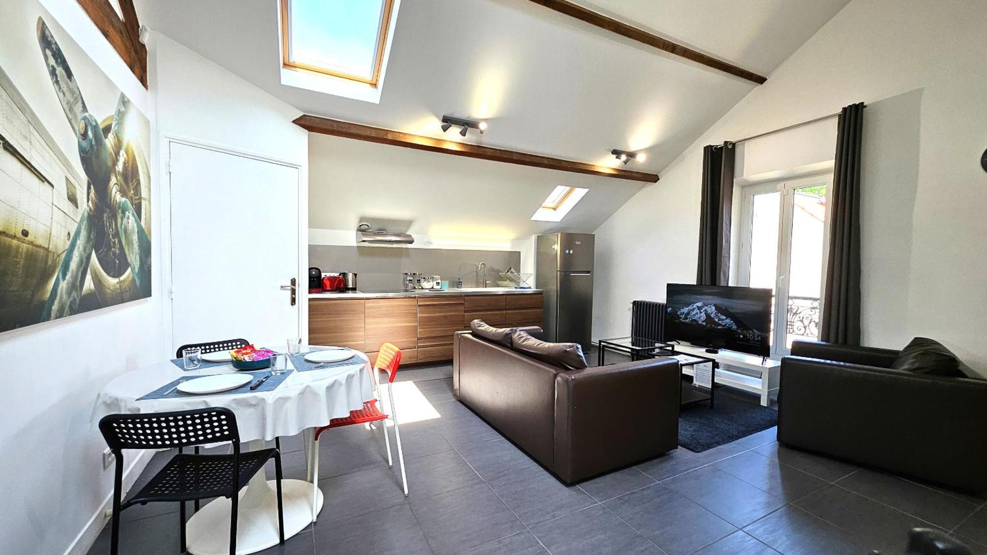 Residence Du Parc Des Grottes Juvisy-sur-Orge Kamer foto